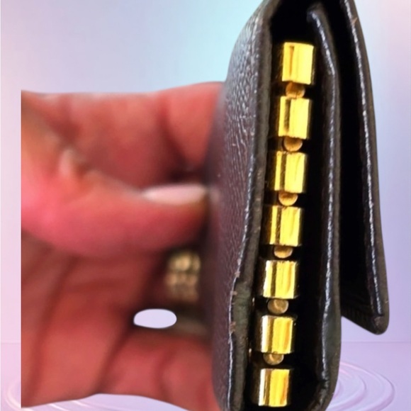 Bvlgari Dark Brown Leather Card / Key Holder and Box - Picture 8 of 12